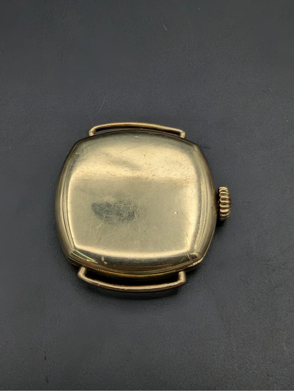 Antique 1920s Art Deco A LeCoultre Swiss 15 Jewel 14K Gold Fill Watch Case AS/IS
